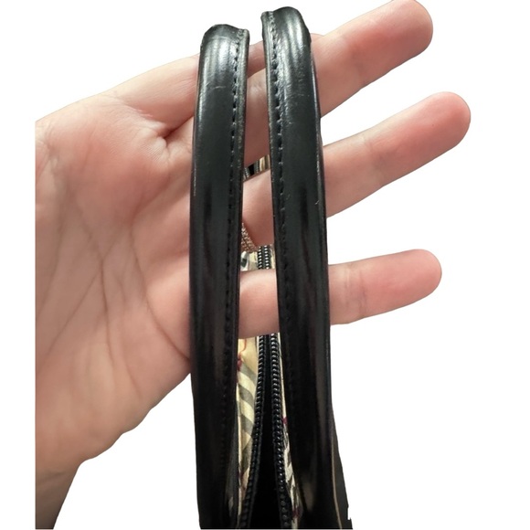 Burberry blue label black tote with nova check nylon | in good use condition - Picture 2 of 10